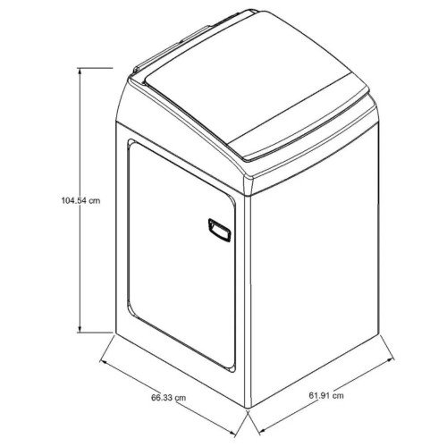 Lavadora Whirlpool 17Kg | WW17KBAHLA|Carga Superior modelo WW17KBAHLA cómpralo en Mi Bodega Ec