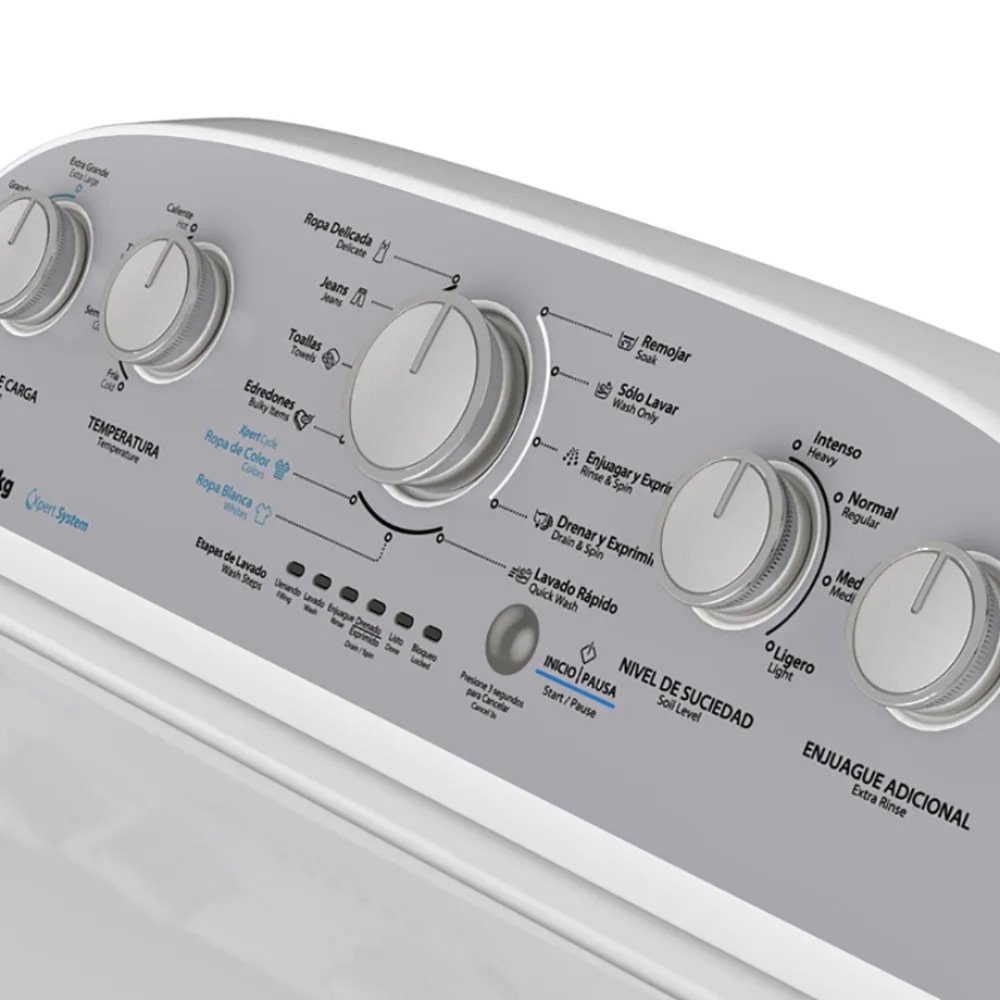 Lavadora Whirlpool 19Kg | 7MWTW1904LM |Carga Superior