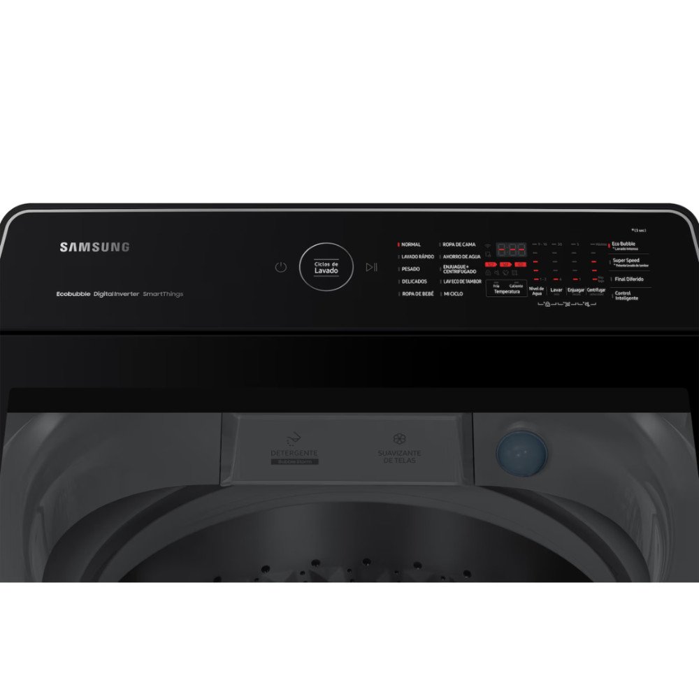 Lavadora Samsung 21kg |WA21CG6746BWAP| Carga Superior