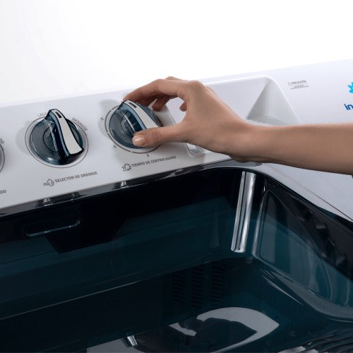 Lavadora Indurama 15Kg |LRI-15BLSA|Doble Pozo modelo LRI-15BLSA cómpralo en Mi Bodega Ec