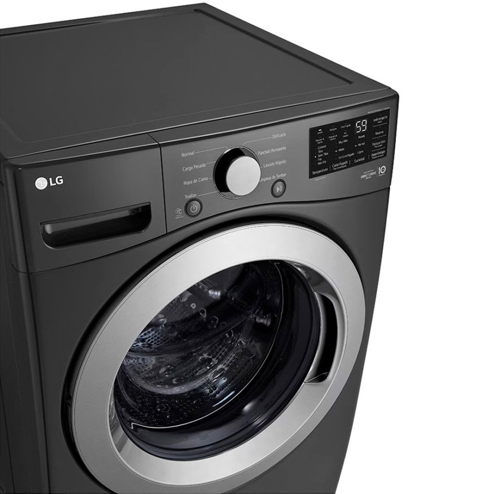 Lavadora LG  25Kg |WM25MV2S6W|Carga Frontal