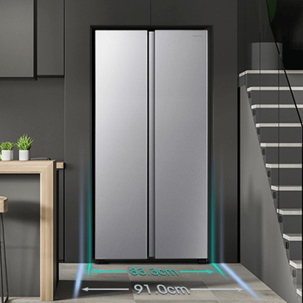 Refrigeradora Hisense RS3P428NEDA1| 468 Lt. |Side By Side modelo RS3P428NEDA1 cómpralo en Mi Bodega Ec