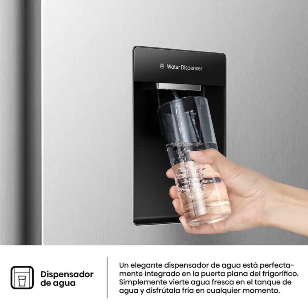 Refrigeradora Hisense RS3P558NMCB| 568 Lt. |Side By Side