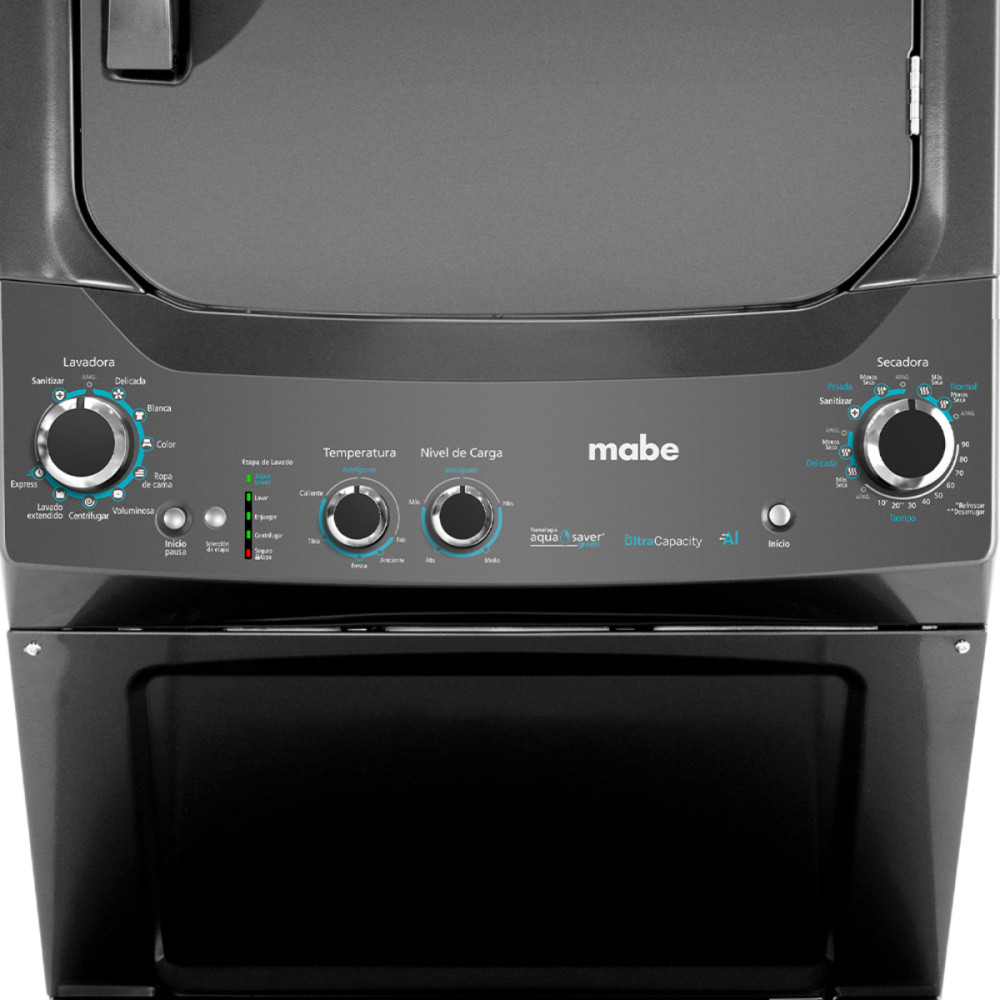 Torre de Lavado Eléctrica Mabe 24Kg | MCL2440ESDG0 modelo MCL2440ESDG0 cómpralo en Mi Bodega Ec