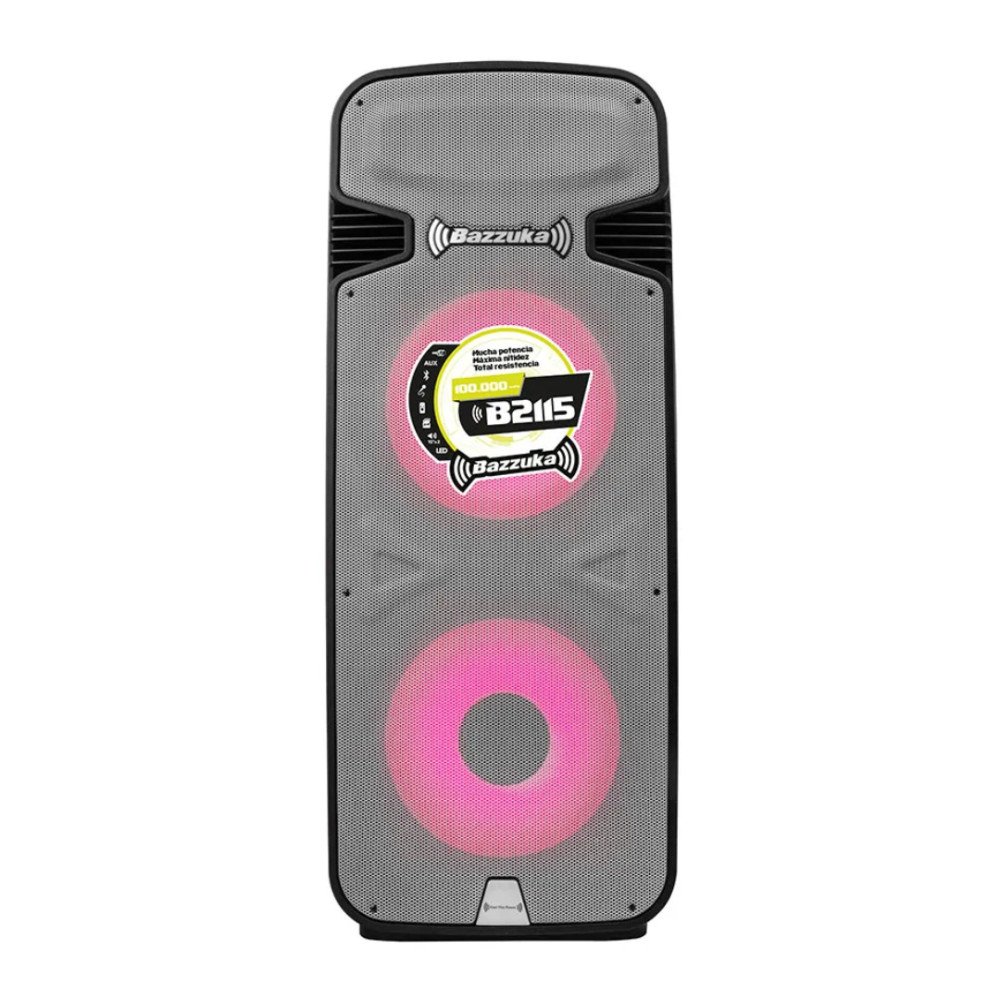 Parlante Bazzuka B-2115 | 100.000 Watts PMPO modelo B-2115N cómpralo en Mi Bodega Ec