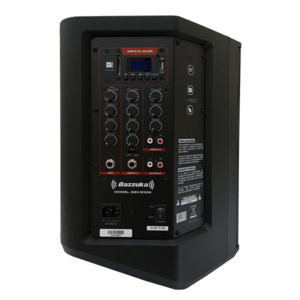 Parlante Bazzuka B308 | 100 Watts PMPO