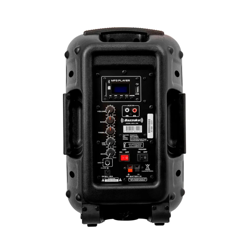 Parlante Bazzuka L-108| 3.000 Watts