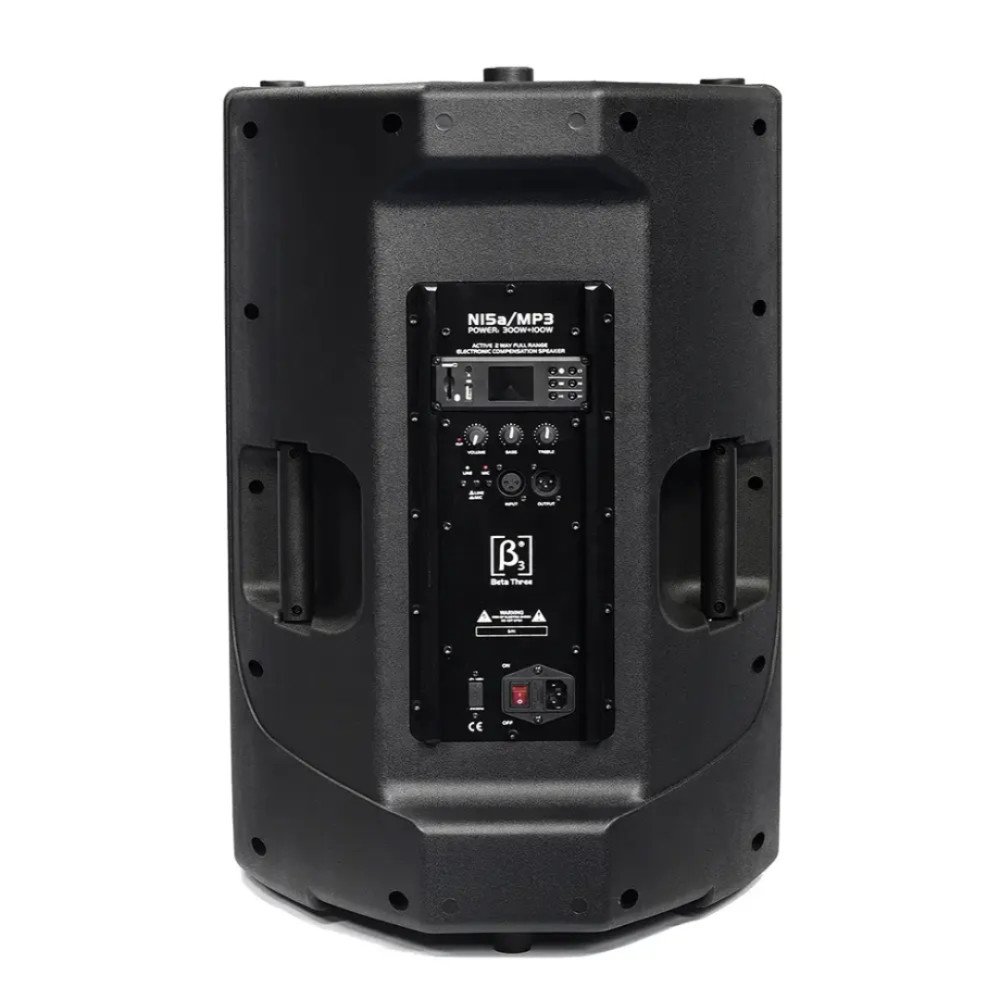 Caja Amplificada Profesional Beta 3 | N15A/MP3 400 Watts