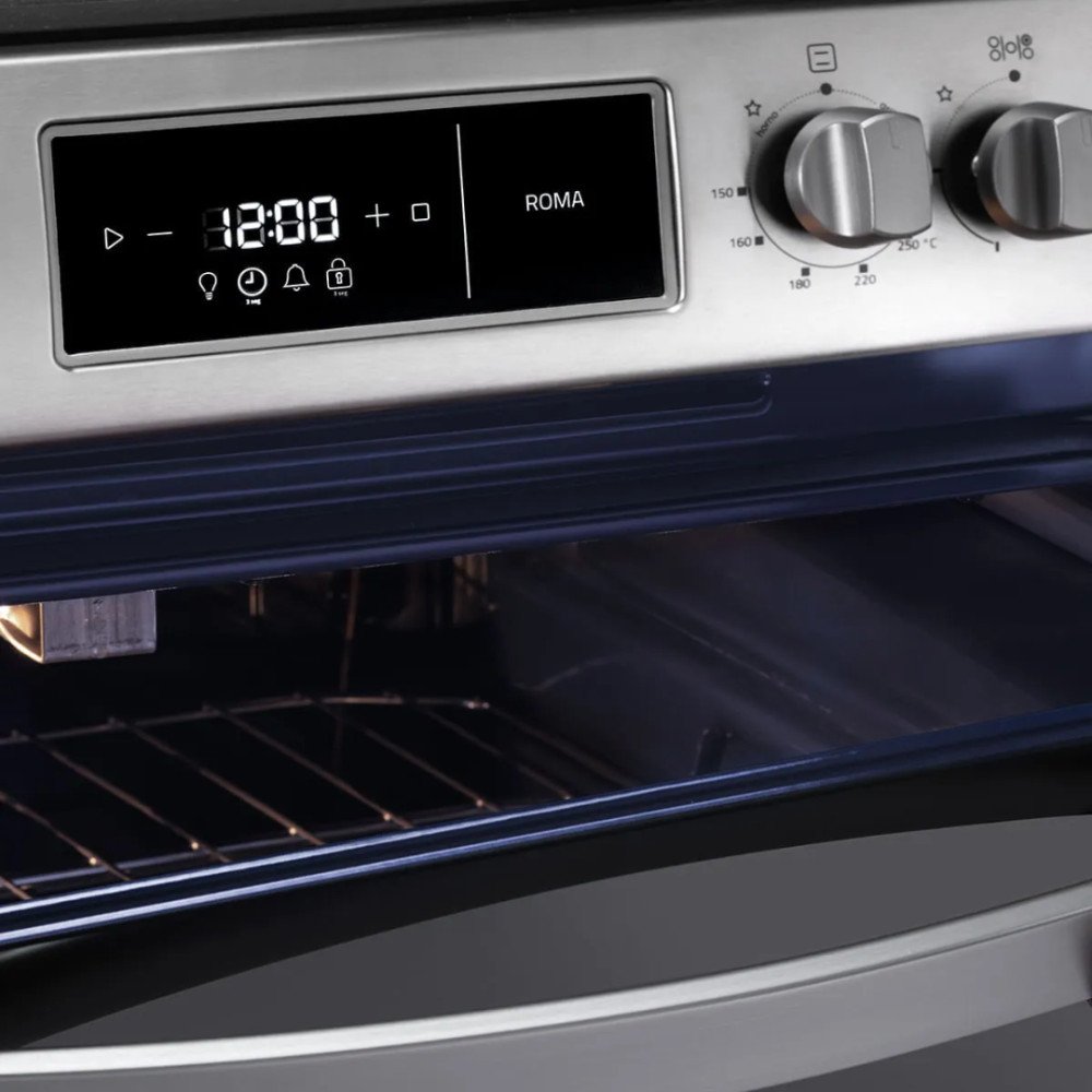 Cocina a Gas Indurama Roma Zafiro | 5 Hornillas| MaxGrill modelo ROMA-ZFO cómpralo en Mi Bodega Ec