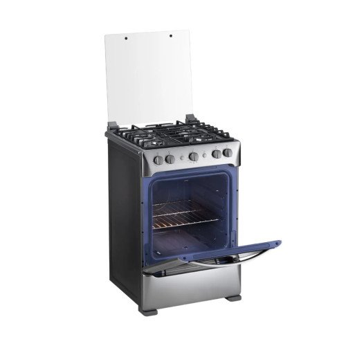 Cocina a Gas Indurama Granada Zafiro | 4 Hornillas modelo GRANADA-ZFO cómpralo en Mi Bodega Ec