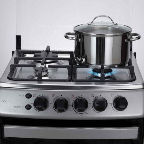 Cocina a Gas Indurama Cádiz  | 4 Hornillas | Spazio Plus modelo CADIZ-SPZ cómpralo en Mi Bodega Ec