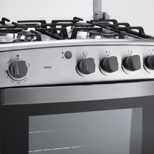 Cocina a Gas Indurama Merida | 4 Hornillas |Quarzo Home modelo MERIDA-QZ-GRILL cómpralo en Mi Bodega Ec