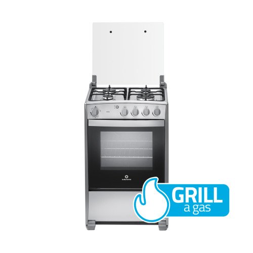 Cocina a Gas Indurama Merida | 4 Hornillas |Quarzo Home modelo MERIDA-QZ-GRILL cómpralo en Mi Bodega Ec