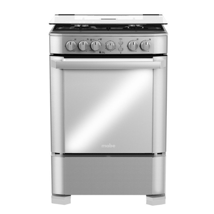 Cocina a Gas Mabe EM6095FX2| 4 Hornillas | 60 cm modelo EM6095FX2 cómpralo en Mi Bodega Ec