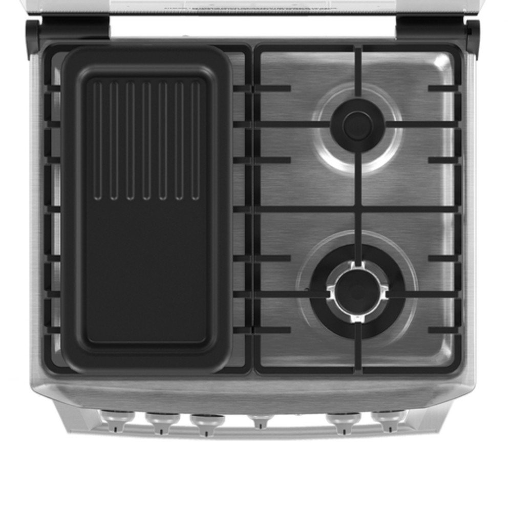 Cocina a Gas Mabe EM6060FX3| 4 Hornillas | 60 cm modelo EM6060FX3 cómpralo en Mi Bodega Ec