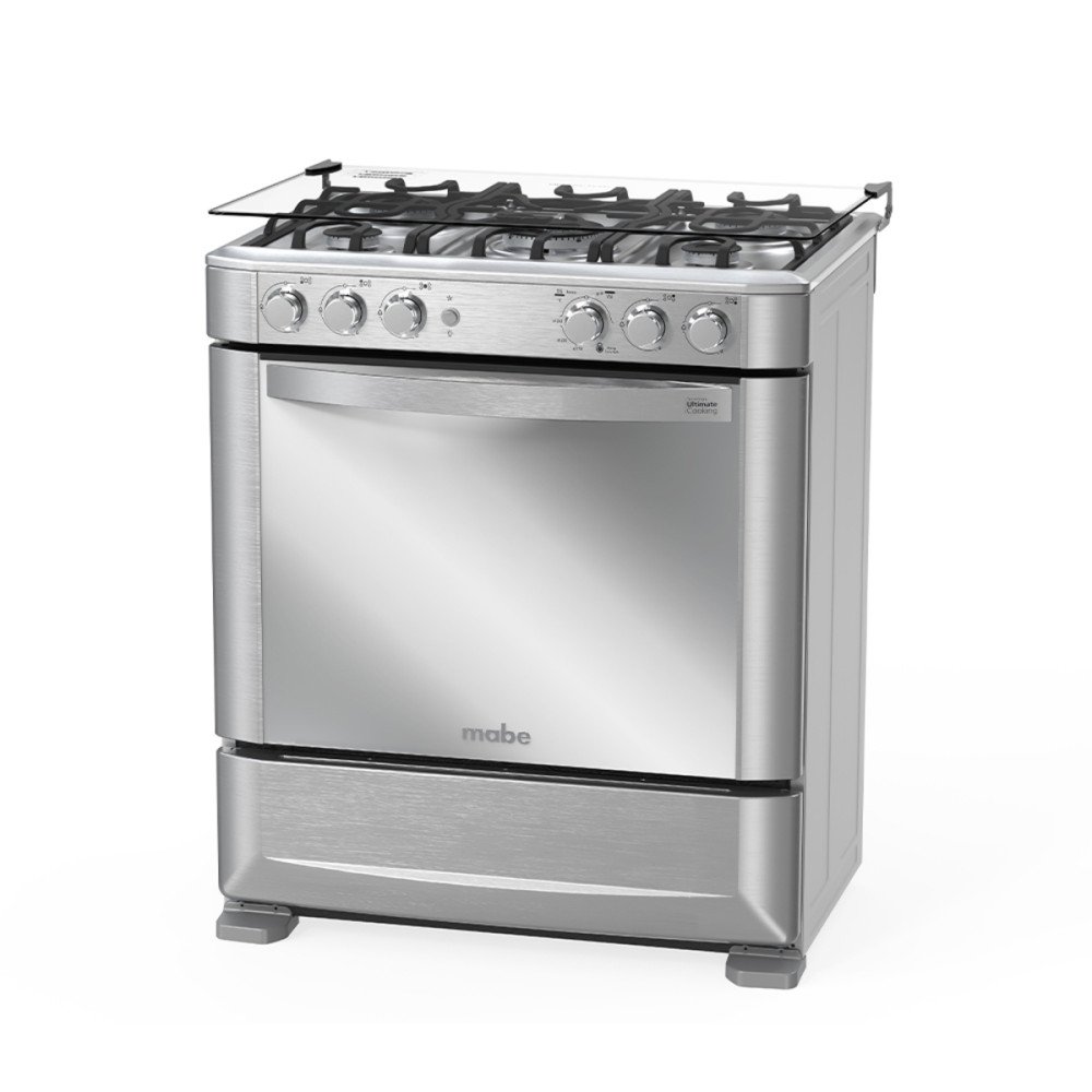 Cocina a Gas Mabe EM7625FX0| 6 Hornillas | 76 cm modelo EM7625FX0 cómpralo en Mi Bodega Ec