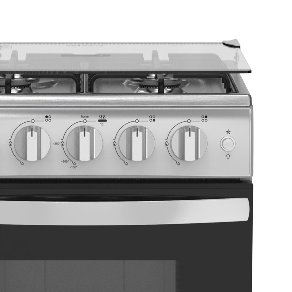 Cocina a Gas Mabe EM5120SX2| 4 Hornillas | 51 cm modelo EM5120SX2 cómpralo en Mi Bodega Ec