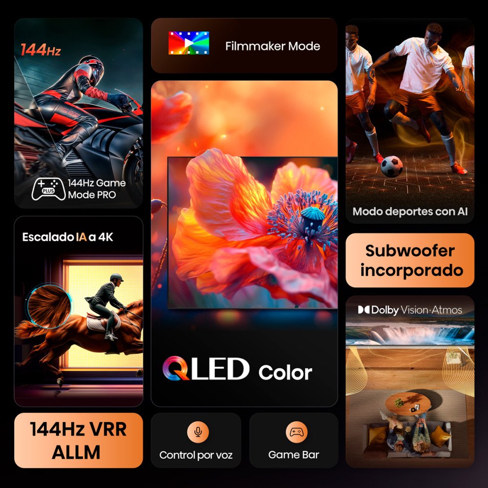 Televisor Hisense 98Q6QG 98'' | QLed 4K UHD modelo HS-98Q6QG cómpralo en Mi Bodega Ec