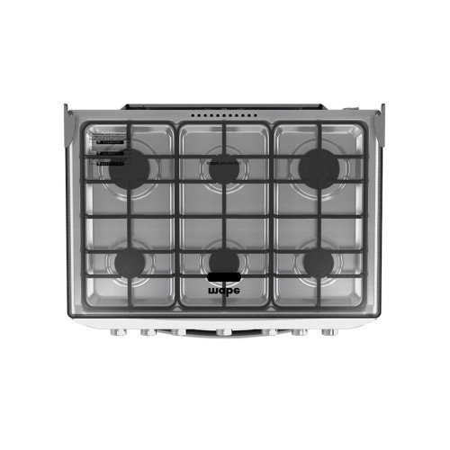 Cocina a Gas Mabe EM7610SG0| 6 Hornillas | 76 cm modelo EM7610SG0 cómpralo en Mi Bodega Ec