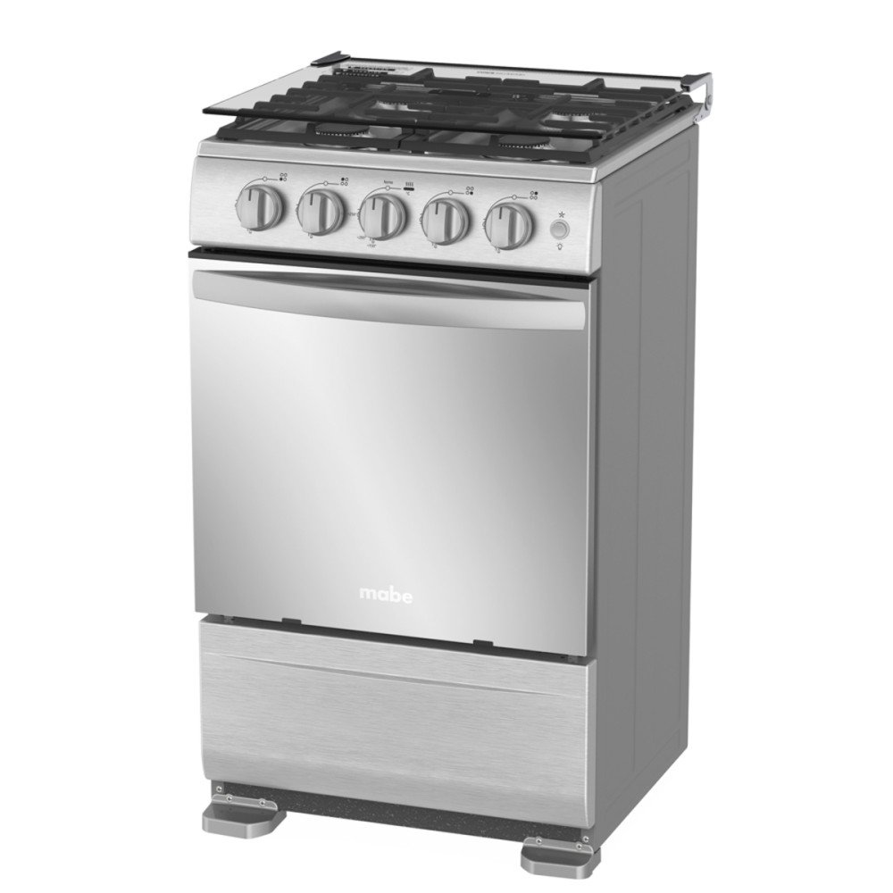 Cocina a Gas Mabe EM5130FX1| 4 Hornillas | 52 cm
