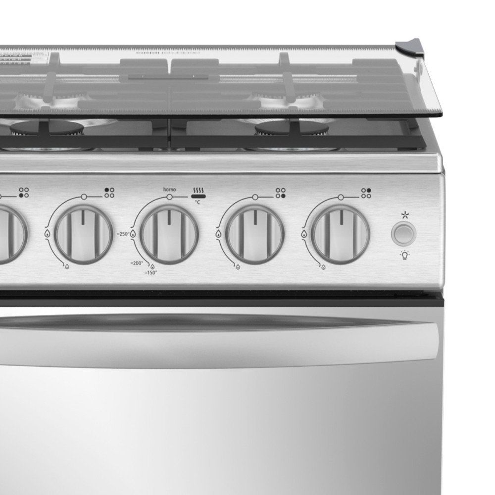 Cocina a Gas Mabe EM5130FX1| 4 Hornillas | 52 cm