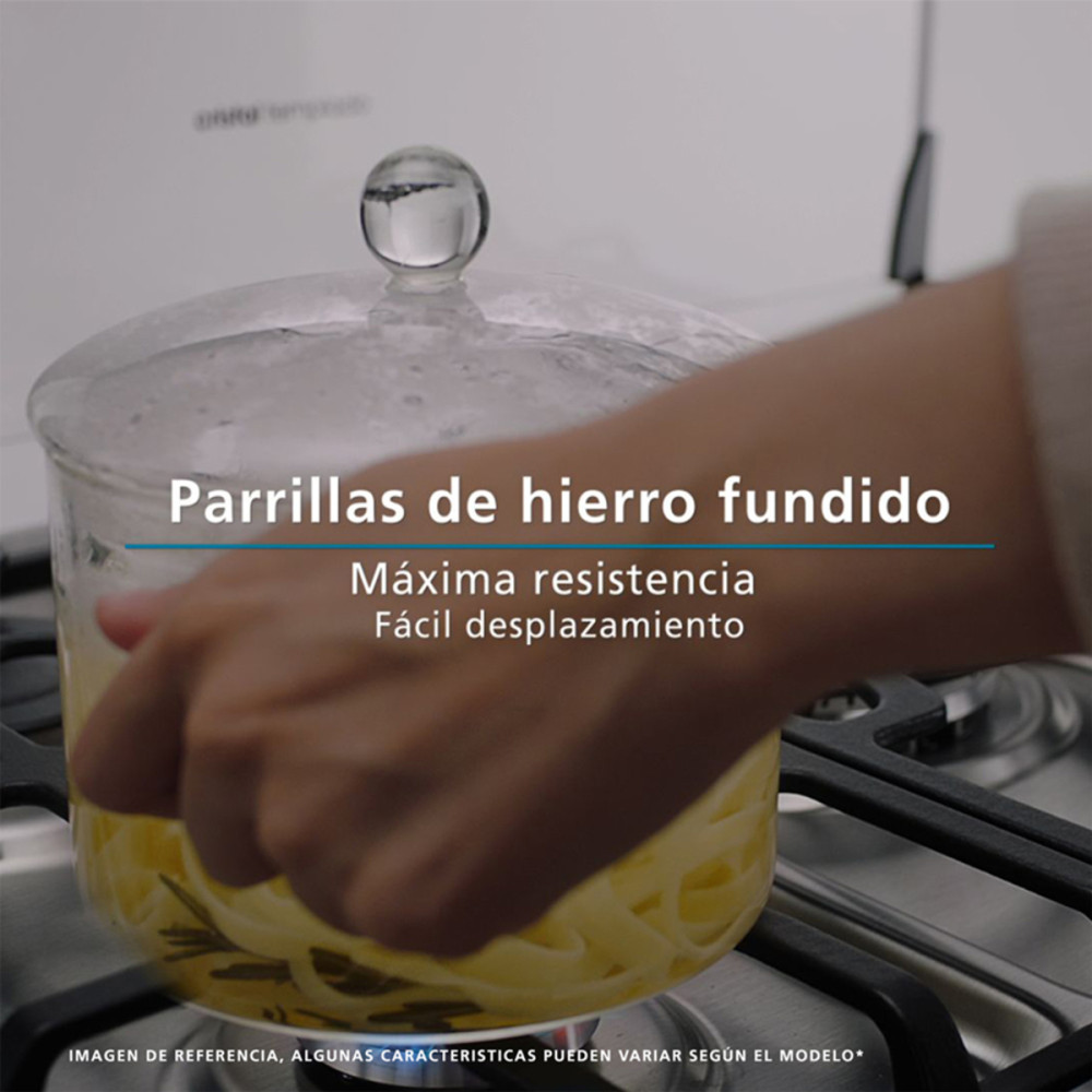 Cocina a Gas Mabe EM5130FX1|4 Hornillas|52 cm modelo EM5130FX1 cómpralo en Mi Bodega Ec