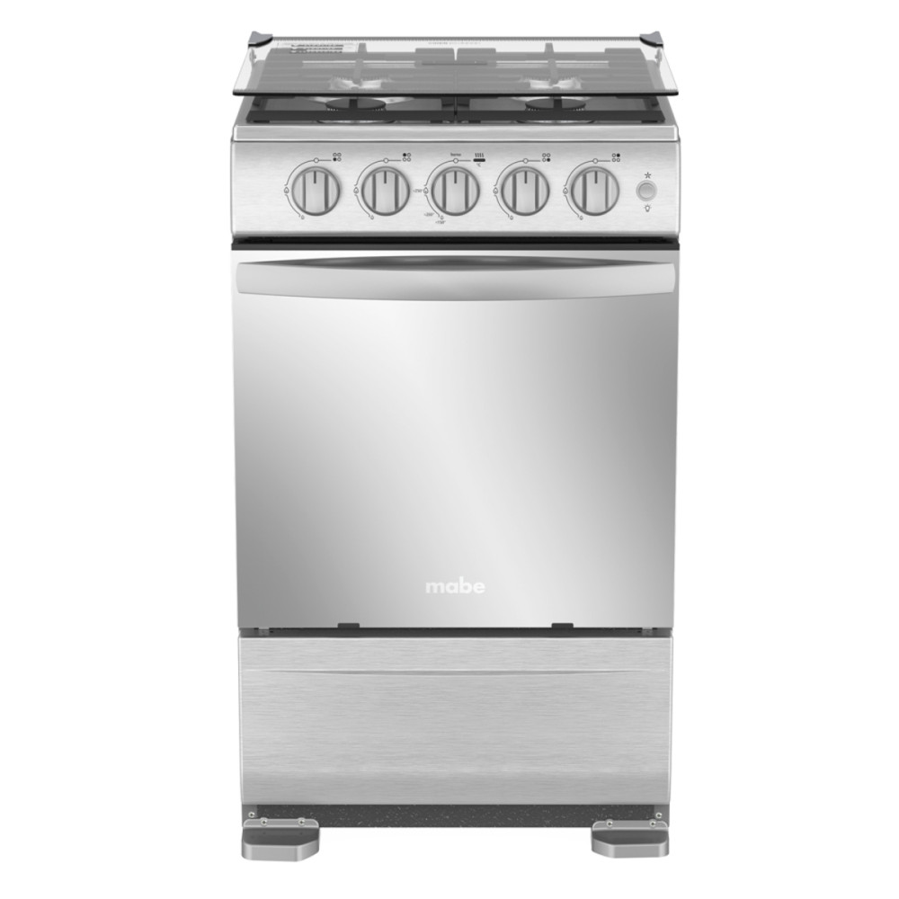 Cocina a Gas Mabe EM5130FX1|4 Hornillas|52 cm modelo EM5130FX1 cómpralo en Mi Bodega Ec