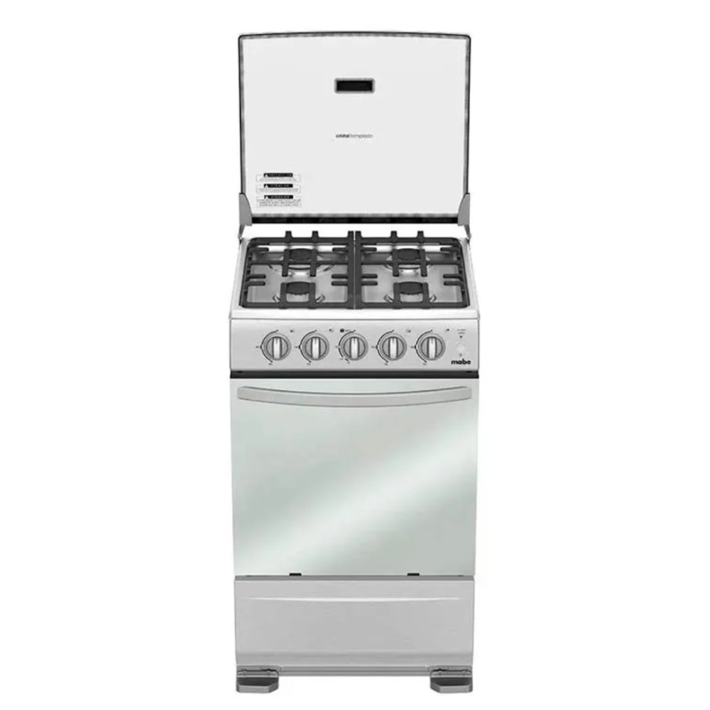 Cocina a Gas Mabe EM5130FX1|4 Hornillas|52 cm modelo EM5130FX1 cómpralo en Mi Bodega Ec