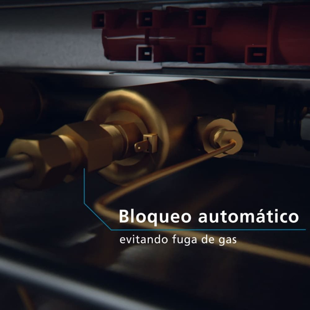 Cocina a Gas Mabe EM7640FX1| 6 Hornillas | 76 cm