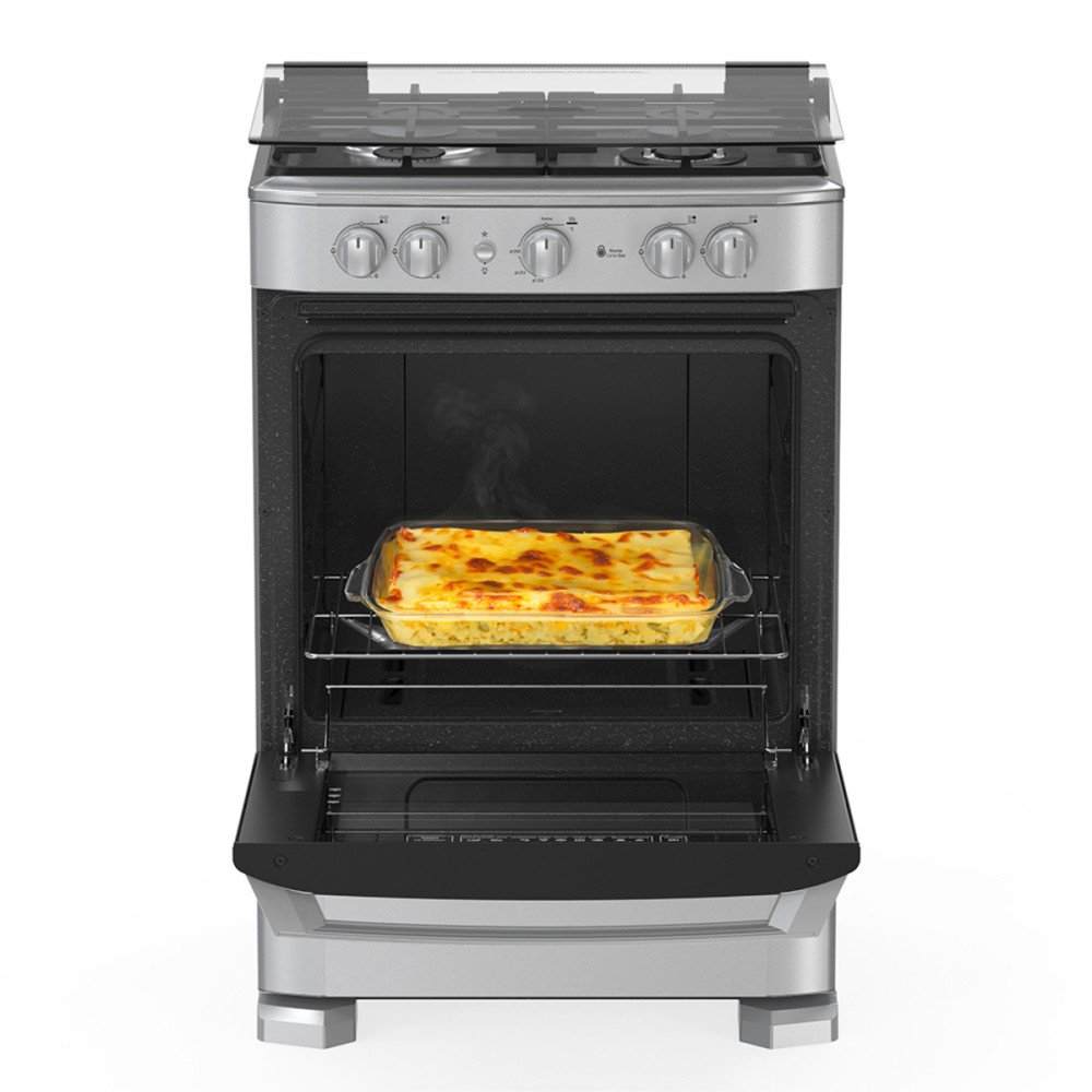 Cocina a Gas Mabe EM6040FG2| 4 Hornillas | 60 cm