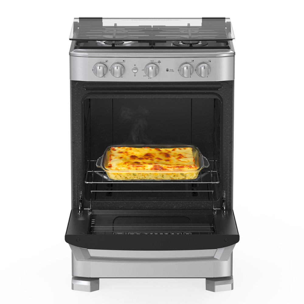 Cocina a Gas Mabe EM6040FG2|4 Hornillas| 60 cm modelo EM6040FG2 cómpralo en Mi Bodega Ec