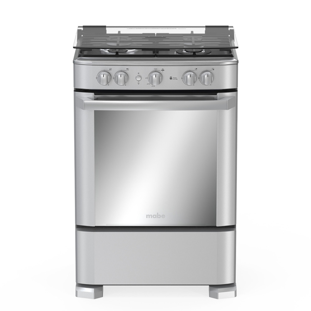 Cocina a Gas Mabe EM6040FG2|4 Hornillas| 60 cm modelo EM6040FG2 cómpralo en Mi Bodega Ec