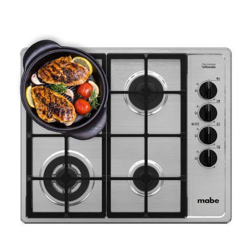 Encimera Mabe CMG6054LA-2EC| 4 Hornillas modelo CMG6054LA-2EC cómpralo en Mi Bodega Ec