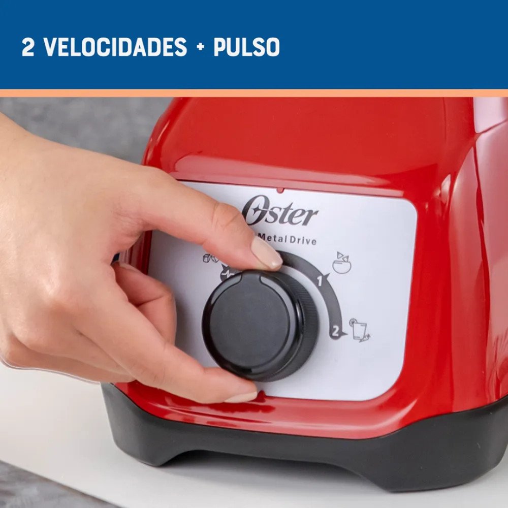Licuadora Oster BLSTKAG-RRD-013|1.5 Lt.
