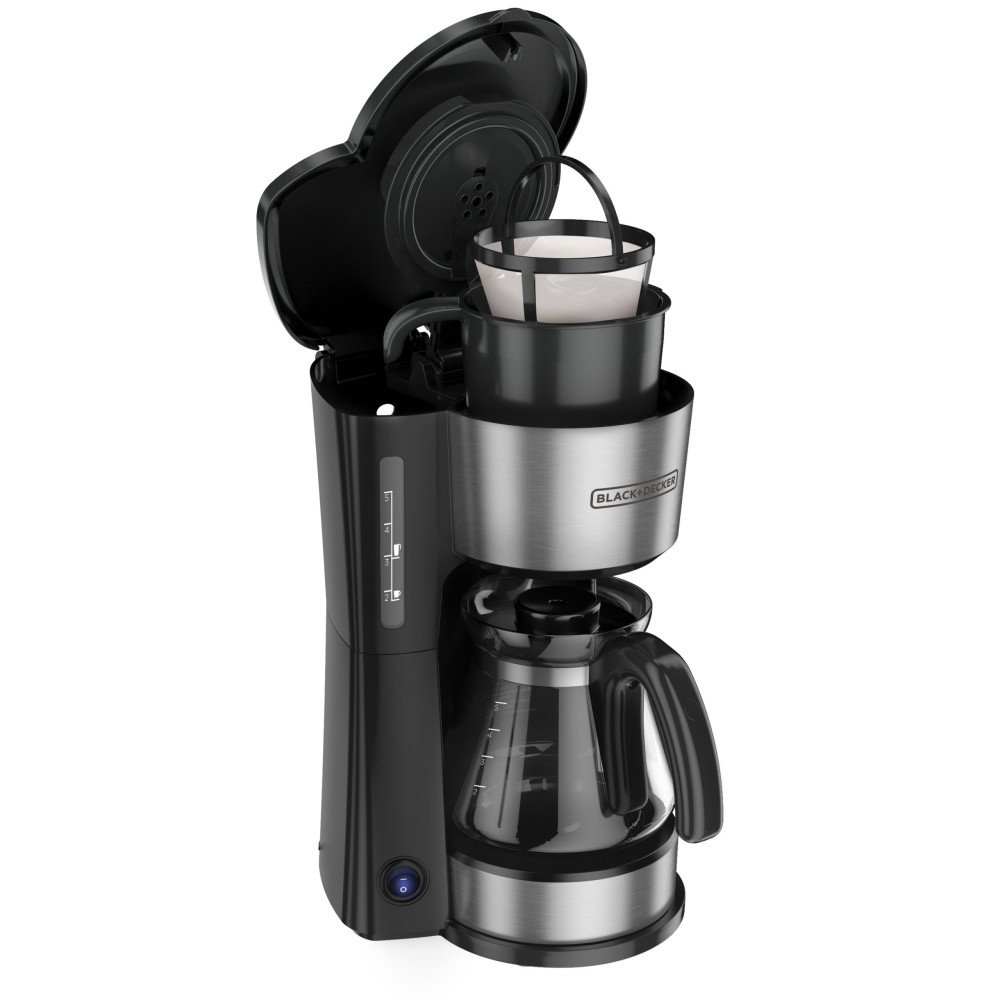 Cafetera Black & Decker CM0755S-MX l 5 Tazas modelo CM0755S-MX cómpralo en Mi Bodega Ec