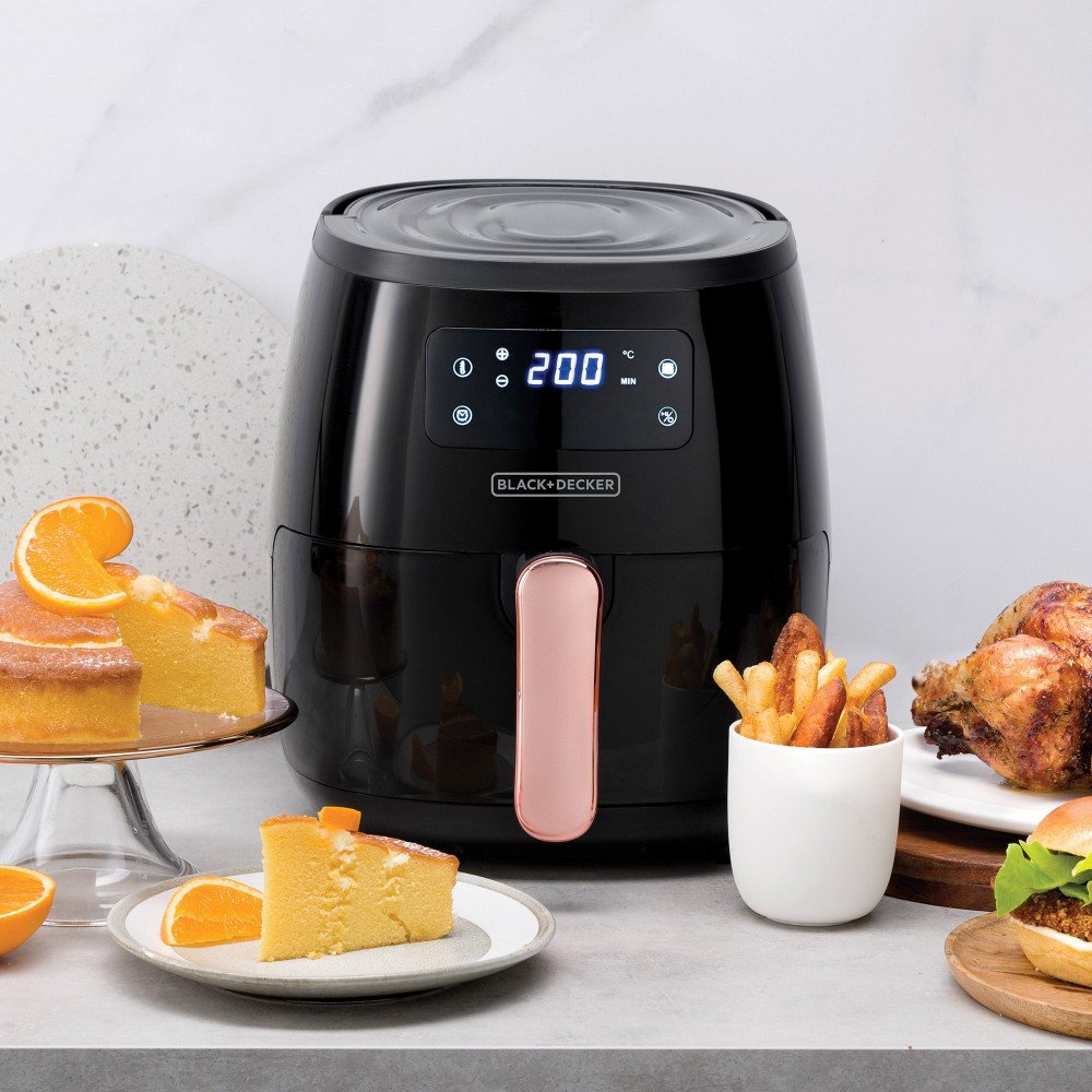 Freidora de Aire Black & Decker 5.7Lt. |HFD5055B 1500 Watts modelo HFD5055B cómpralo en Mi Bodega Ec