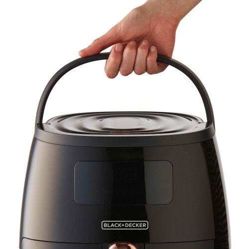 Freidora de Aire Black & Decker 5.7Lt. |HFD5055B 1500 Watts modelo HFD5055B cómpralo en Mi Bodega Ec