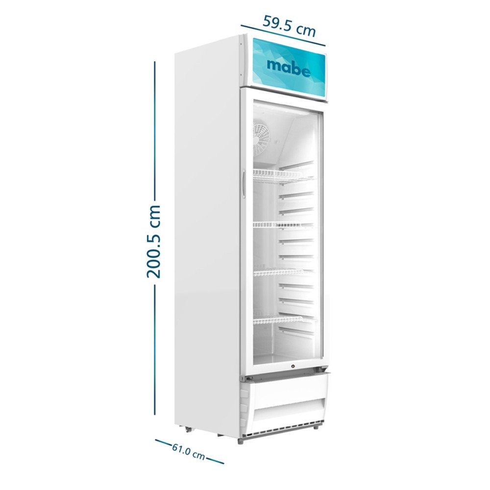 Vitrina Refrigeradora Mabe |Enfriadora vertical 316 Lt.