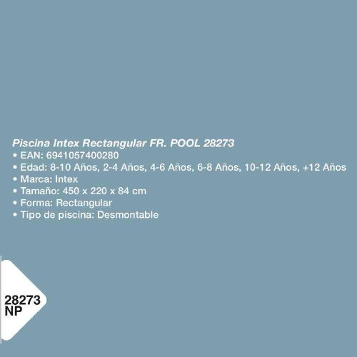 INTEX | PISCINA DESMONTABLE RECT 450X220X84CM modelo 28273NP cómpralo en Mi Bodega Ec