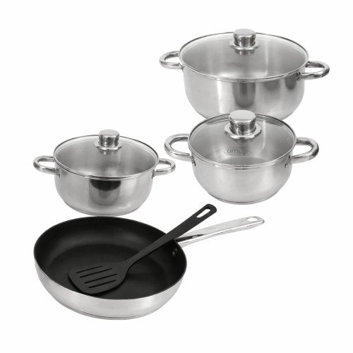 Juego de Ollas Umco I Set Brillance I 8 Piezas modelo UM7559 cómpralo en Mi Bodega Ec