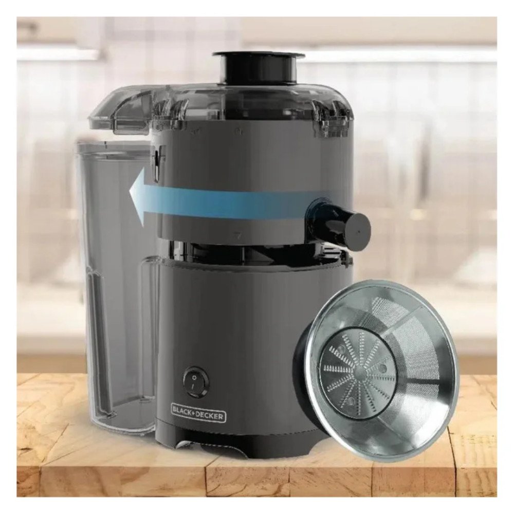 Extractor de Jugos Black & Decker I 400W modelo JE2500B-LA cómpralo en Mi Bodega Ec