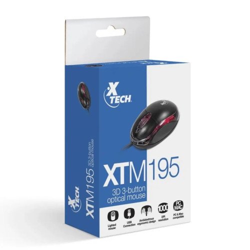 Mouse XTech I XTM-195 modelo XTM-195 cómpralo en Mi Bodega Ec