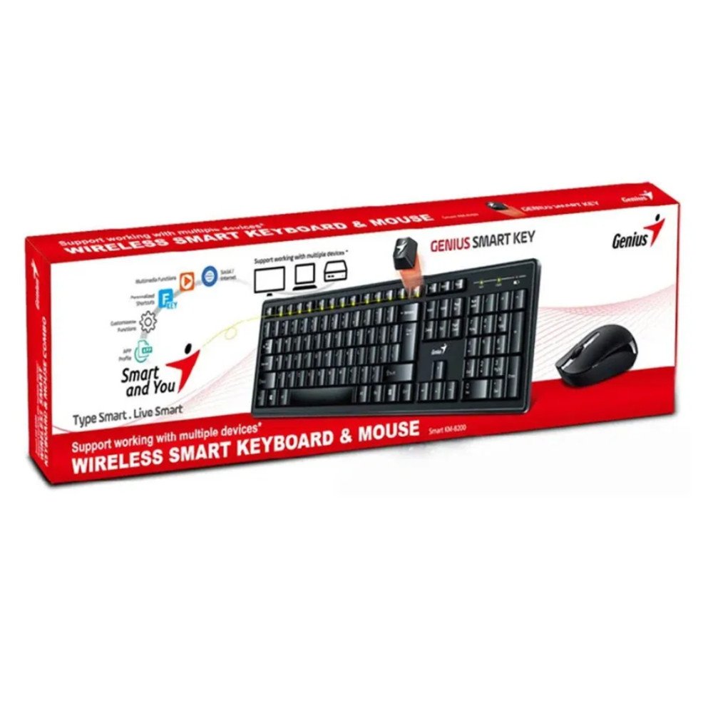 Combo Teclado y Mouse Genius I KM8200
