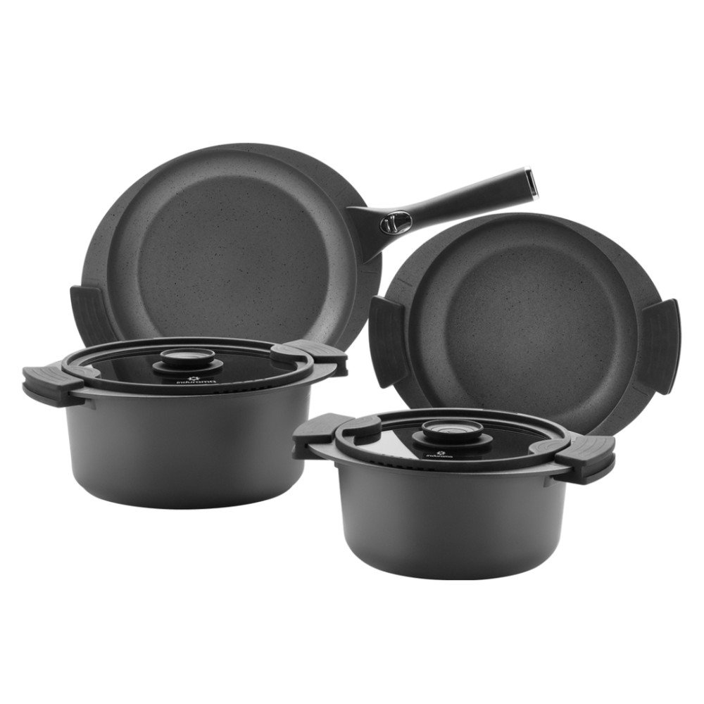Juego de Ollas Indurama I Set Incanto I 7 Piezas modelo ISOIIN7P cómpralo en Mi Bodega Ec