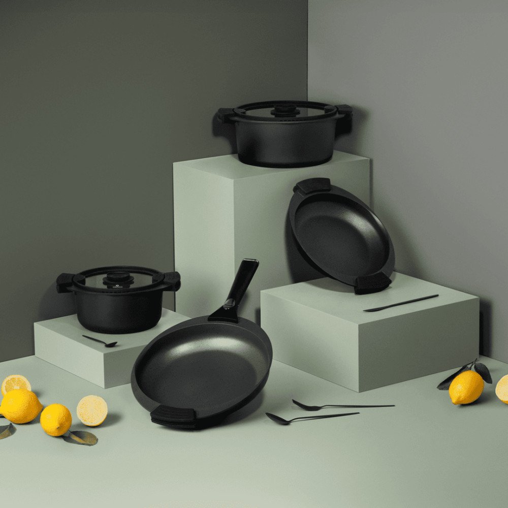 Juego de Ollas Indurama I Set Essenza I 6Piezas modelo ISOIEG6P cómpralo en Mi Bodega Ec