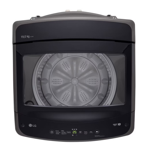 Lavadora LG Negra 19Kg | WT19MVTM |Carga Superior modelo WT19MVTM cómpralo en Mi Bodega Ec
