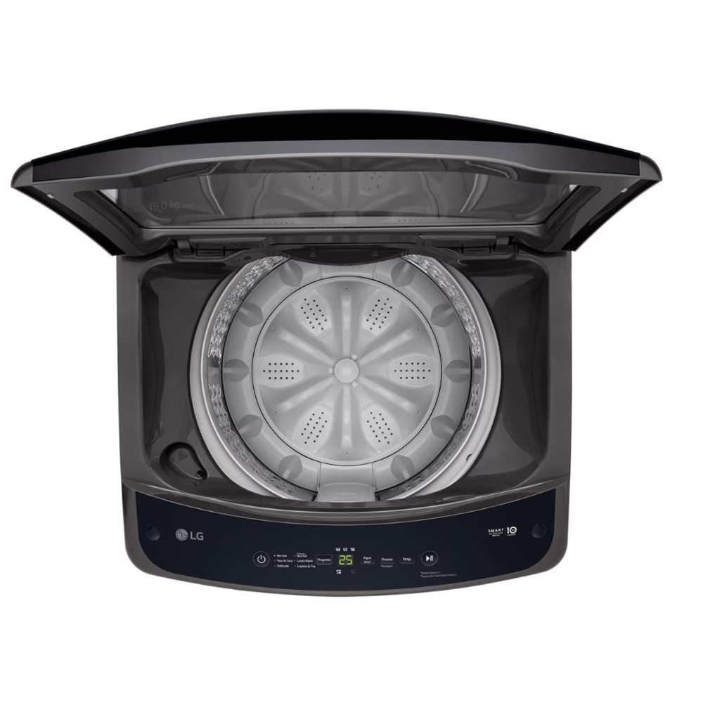 Lavadora LG Negra 19Kg | WT19MVTM |Carga Superior modelo WT19MVTM cómpralo en Mi Bodega Ec