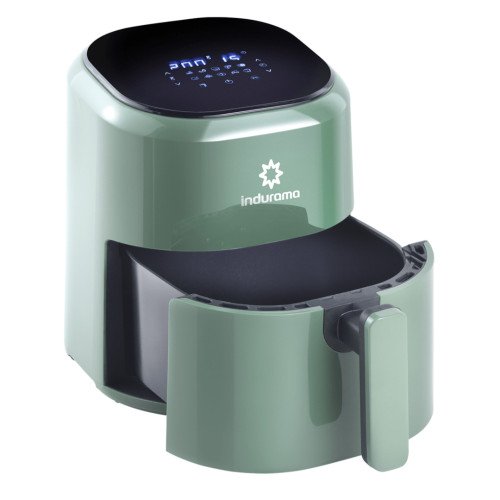 Freidora de Aire Indurama 4.5Lt.|IAFVER25|1350 Watts modelo IAFVER25-VER cómpralo en Mi Bodega Ec