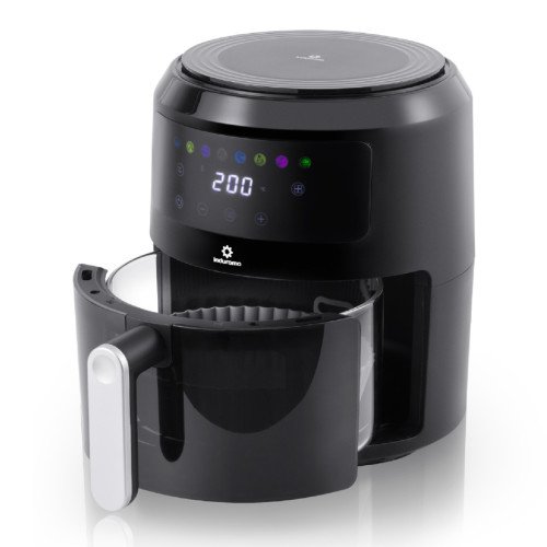 Freidora de Aire Indurama 4.5Lt.|AFI-4.5|1400 Watts modelo AFI-4.5 cómpralo en Mi Bodega Ec