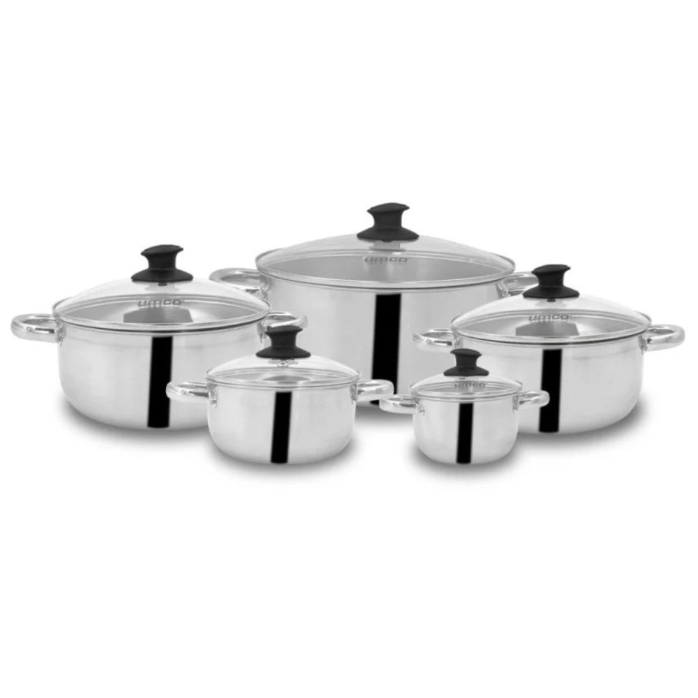 Juego de Ollas Umco I Set Caldero I 10 Piezas modelo UM4339 cómpralo en Mi Bodega Ec